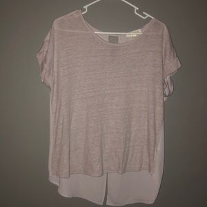 light weight light purple tee